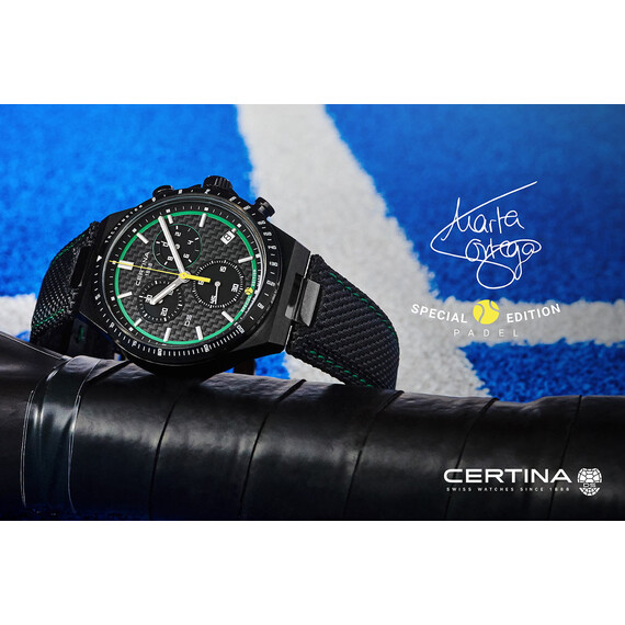 Hodinky Certina DS-7 Chronograph Padel Edition by Marta Ortega C043.417.38.201.10, Verze: černá , 6 image