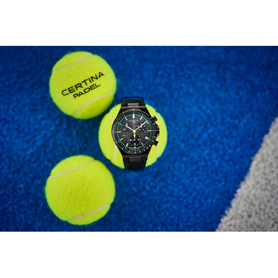 Hodinky Certina DS-7 Chronograph Padel Edition by Marta Ortega C043.417.38.201.10, Verze: černá , 11 image