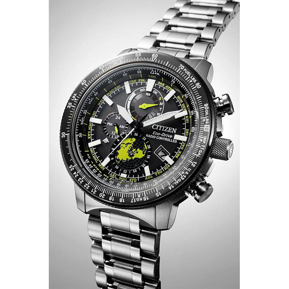 Pánské hodinky Citizen Promaster Sky Radio Controlled Nothern Hemisphere BY3006-53E, Verze: žlutá , 4 image
