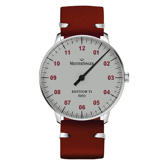 Dámské hodinky MeisterSinger Neo T1 Limited Edition ED-NES-T1, Verze: červená 