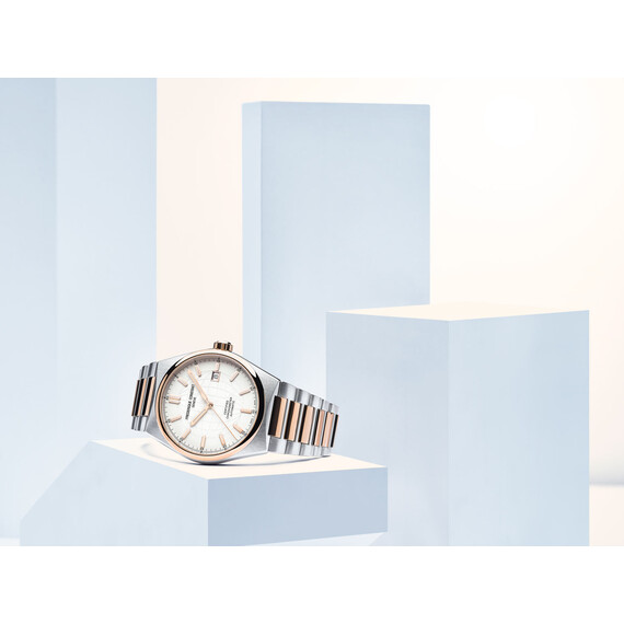 Pánské hodinky Frederique Constant FC-303V4NH2B Highlife Automatic COSC, Verze: bílá , 7 image