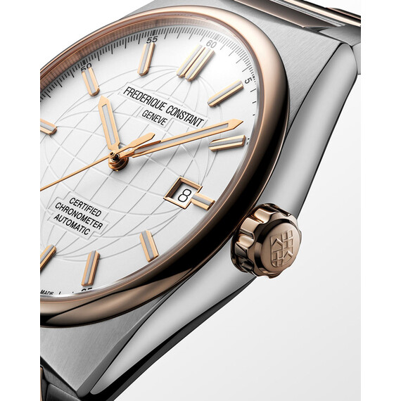 Pánské hodinky Frederique Constant FC-303V4NH2B Highlife Automatic COSC, Verze: bílá , 6 image