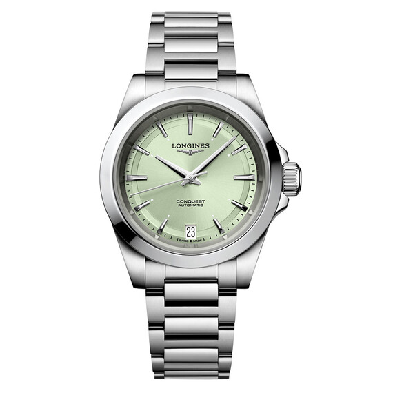 Dámské hodinky Longines Conquest L3.430.4.02.6, Verze: zelená 