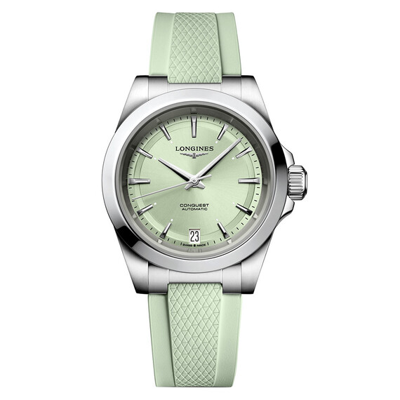 Dámské hodinky Longines Conquest L3.430.4.02.9, Verze: zelená2 