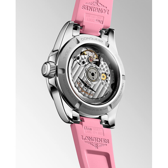 Dámské hodinky Longines Conquest L3.430.4.99.9, Verze: růžová2 , 4 image