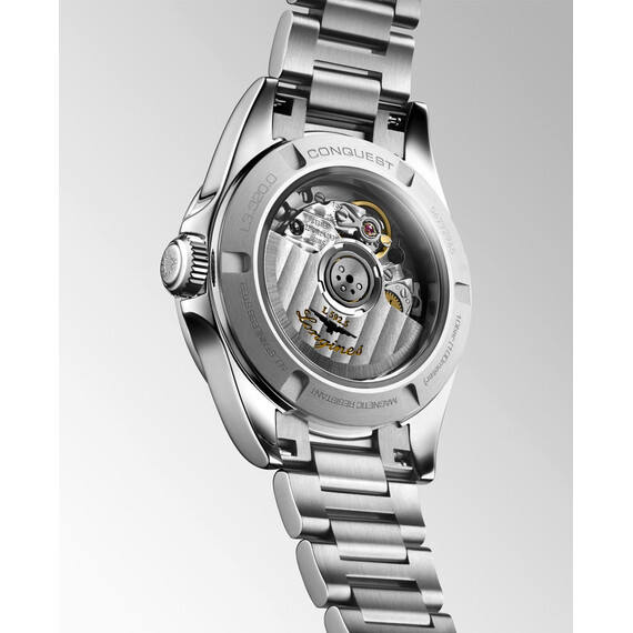 Dámské hodinky Longines Conquest Lady Diamonds L3.320.0.87.6, Verze: bílá , 5 image