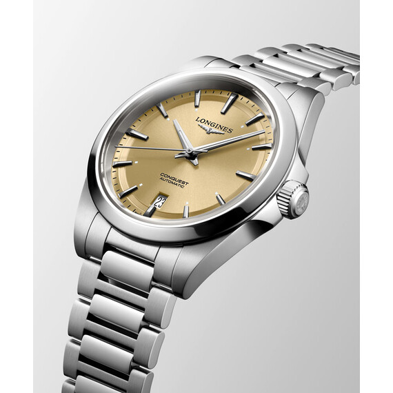 Pánské hodinky Longines Conquest L3.720.4.62.6, Verze: žluté zlato , 4 image