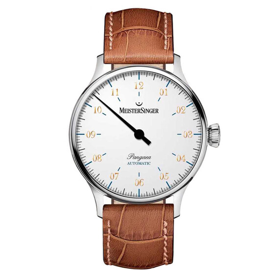 Pánské hodinky MeisterSinger Pangaea PM9901G, Verze: hnědá 
