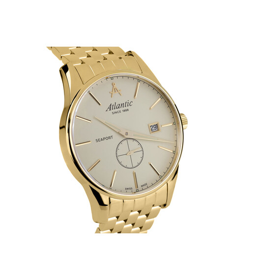 Pánské hodinky Atlantic Seaport 56357.45.31, Verze: žluté zlato2 , 5 image