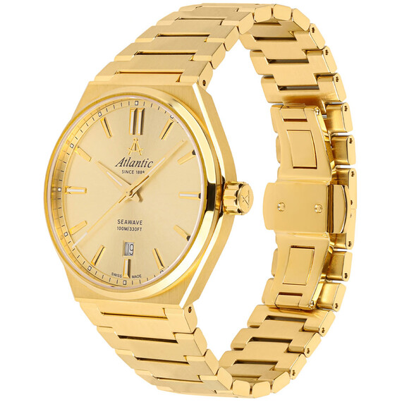 Pánské hodinky Atlantic Seawave 58366.45.31, Verze: žluté zlato , 2 image
