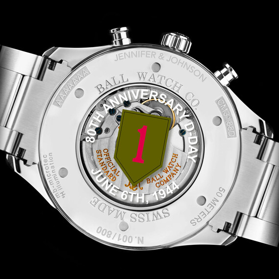 Pánské hodinky Ball Engineer Master II Normandy Limited Edition CM3188D-S1CJ-IBE, Verze: modrá , 3 image