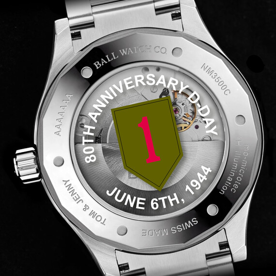 Pánské hodinky Ball Engineer Master II Normandy Limited Edition NM3500C-S4-BK , 3 image