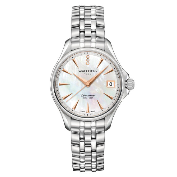 Dámské hodinky Certina DS Action Lady Diamonds C032.051.11.116.00, Verze: ocelová 