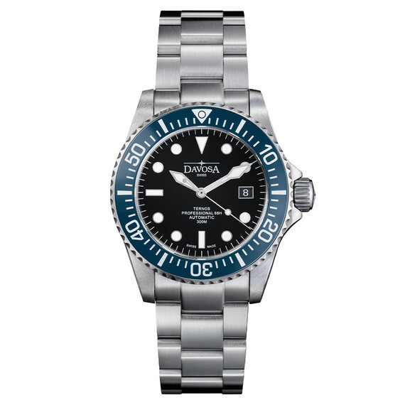 Pánské hodinky Davosa Ternos Professional 68H 161.538.40, Verze: modrá 