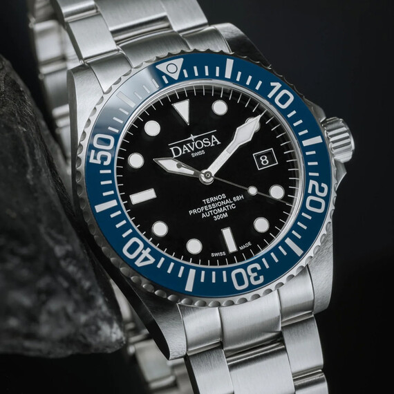 Pánské hodinky Davosa Ternos Professional 68H 161.538.40, Verze: modrá , 6 image