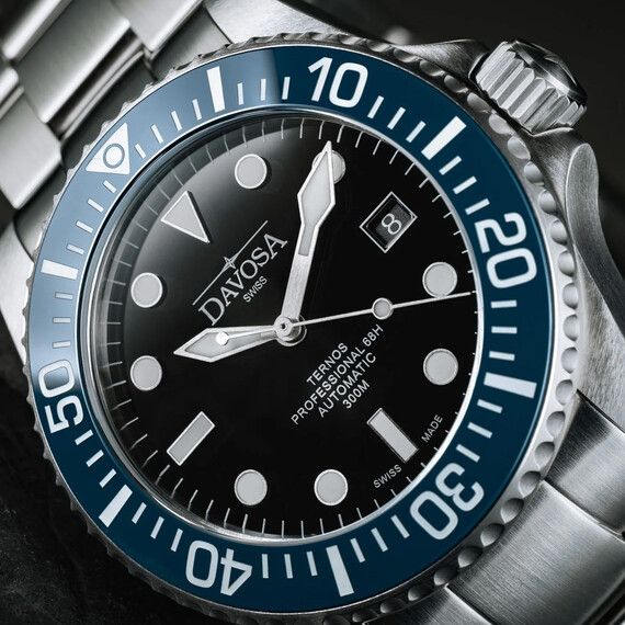 Pánské hodinky Davosa Ternos Professional 68H 161.538.40, Verze: modrá , 5 image