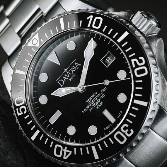 Pánské hodinky Davosa Ternos Professional 68H 161.538.50, Verze: černá , 3 image