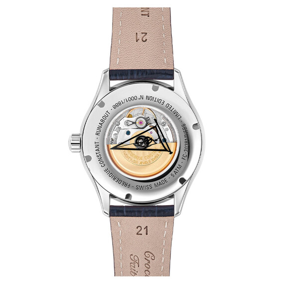 Hodinky Frederique Constant Runabout Automatic Limited Edition FC-303RMLN5B6, Verze: modrá , 3 image