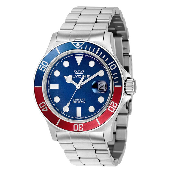 Pánské hodinky Glycine Combat SUB Sport GL1016, Verze: modrá2 , 2 image