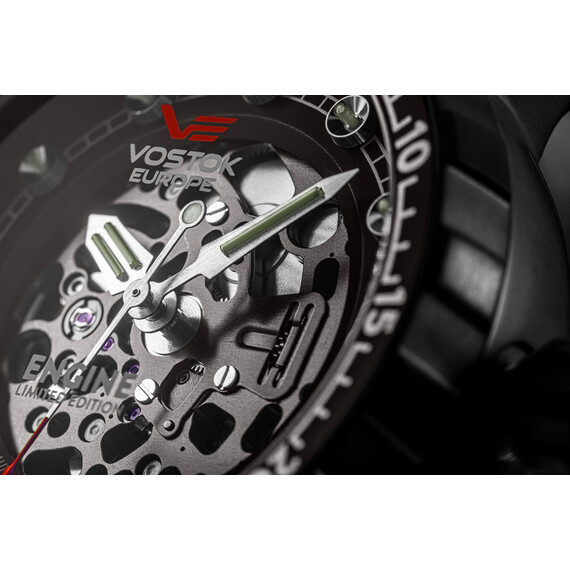Pánské hodinky Vostok Europe Engine Skeleton NH72-571A646 , 5 image