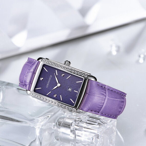 Dámské hodinky Aerowatch Intuition Lady A 49988 AA05 DIA, Verze: fialová2 , 2 image