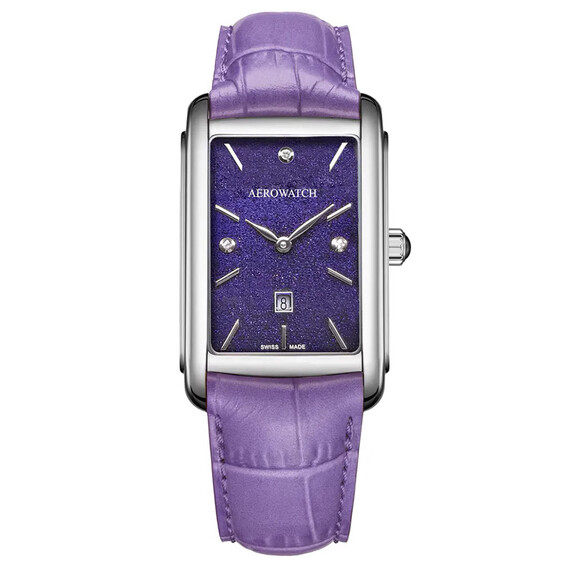 Dámské hodinky Aerowatch Intuition Lady A 49988 AA05, Verze: fialová 