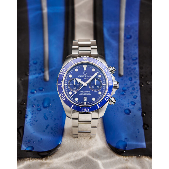 Pánské hodinky Certina DS Action Chrono Diver C032.827.11.041.00, Verze: modrá , 7 image