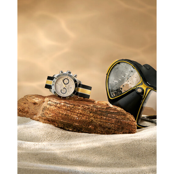 Pánské hodinky Certina DS Action Chrono Diver C032.827.18.271.00, Verze: béžová, krémová , 13 image