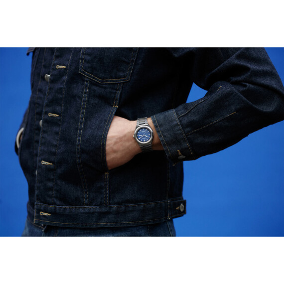 Pánské hodinky Citizen Super Titanium AW0130-85LC, Verze: modrá , 6 image