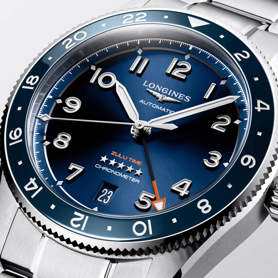 Hodinky Longines Spirit Zulu Time L3.802.4.93.6, Verze: stříbrná3 , 6 image
