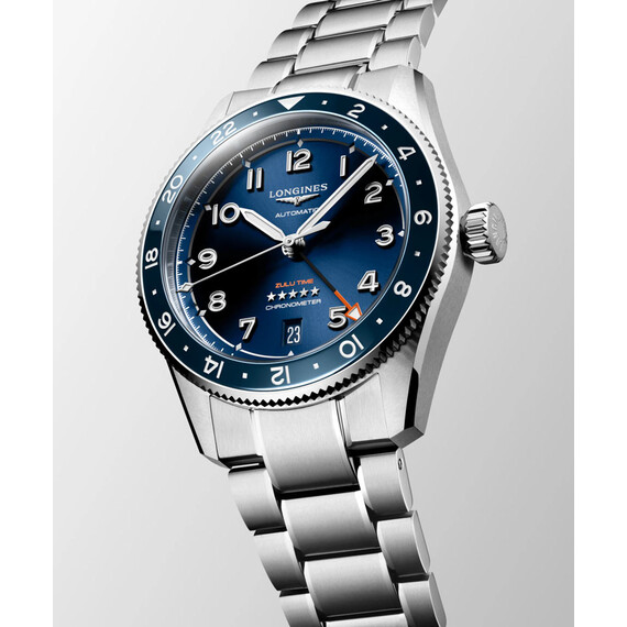 Hodinky Longines Spirit Zulu Time L3.802.4.93.6, Verze: stříbrná3 , 5 image