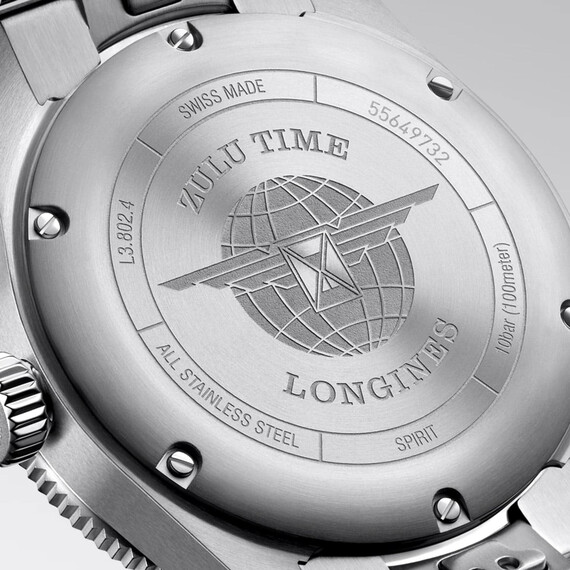 Hodinky Longines Spirit Zulu Time L3.802.4.93.6, Verze: stříbrná3 , 4 image