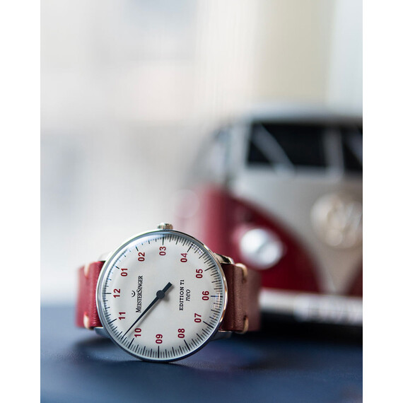 Dámské hodinky MeisterSinger Neo T1 Limited Edition ED-NES-T1, Verze: červená , 3 image