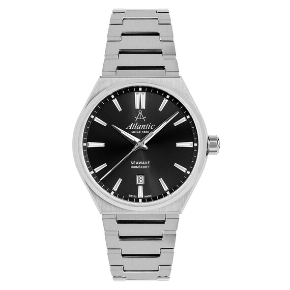 Pánské hodinky Atlantic Seawave 58366.41.61, Verze: černá 