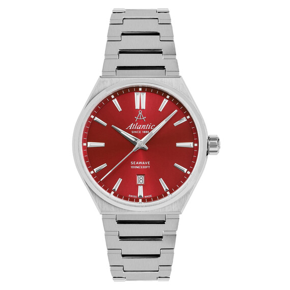 Pánské hodinky Atlantic Seawave 58366.41.91, Verze: červená 