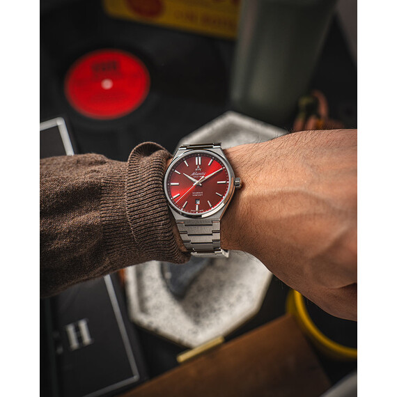 Pánské hodinky Atlantic Seawave 58366.41.91, Verze: červená , 11 image