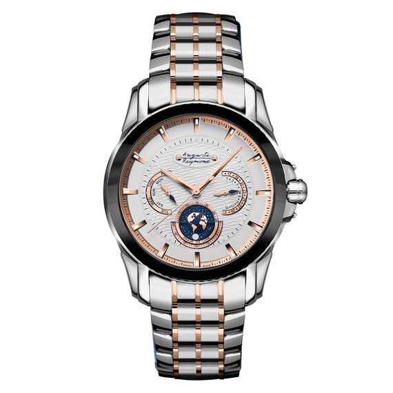 Pánské hodinky Auguste Reymond Tramelan Magellan Orbital Moon AR.7982.3.510.1, Verze: stříbrná2 