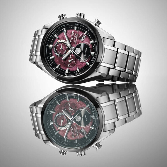 Pánské hodinky Citizen Tsukiyomi Moonphase BY1018-80X, Verze: červená , 5 image