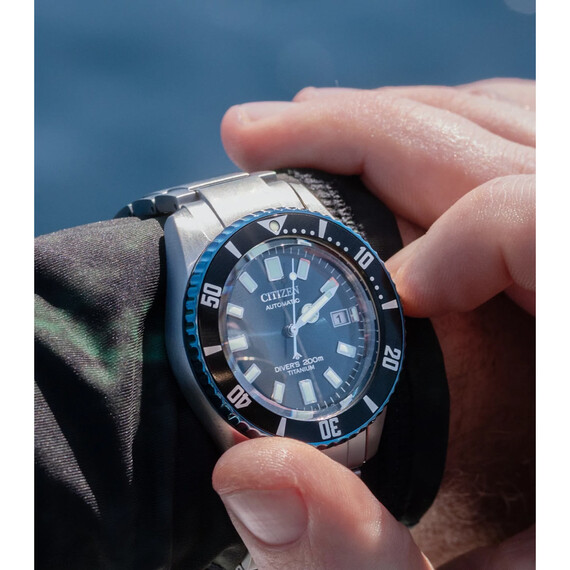 Pánské hodinky Citizen Promaster Challange Diver Fuji-Tsubo Limited Edition NB6026-56L, Verze: modrá2 , 8 image