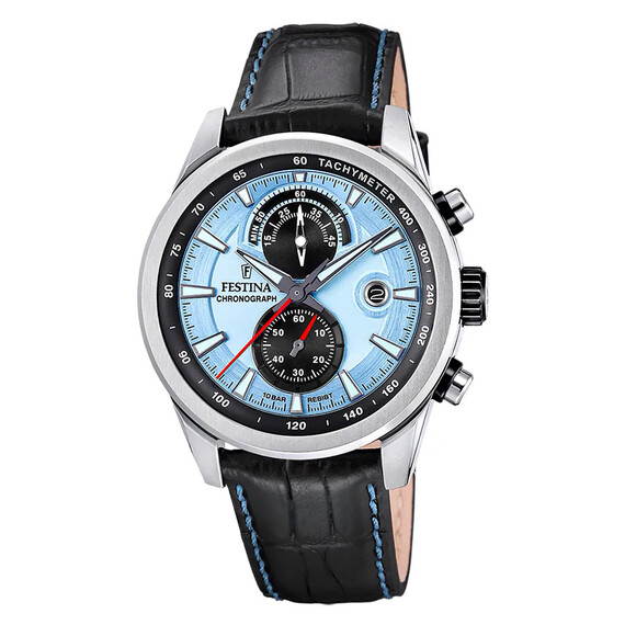 Pánské hodinky Festina Timeless Chronograph F20695/2, Verze: modrá 