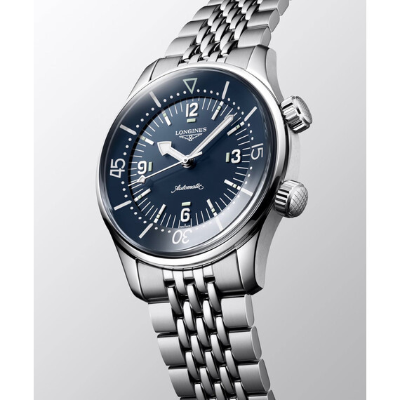 Hodinky Longines Legend Diver Watch L3.764.4.90.7, Verze: modrá , 4 image