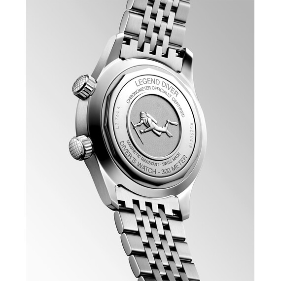 Hodinky Longines Legend Diver Watch L3.764.4.96.6, Verze: oranžová , 2 image