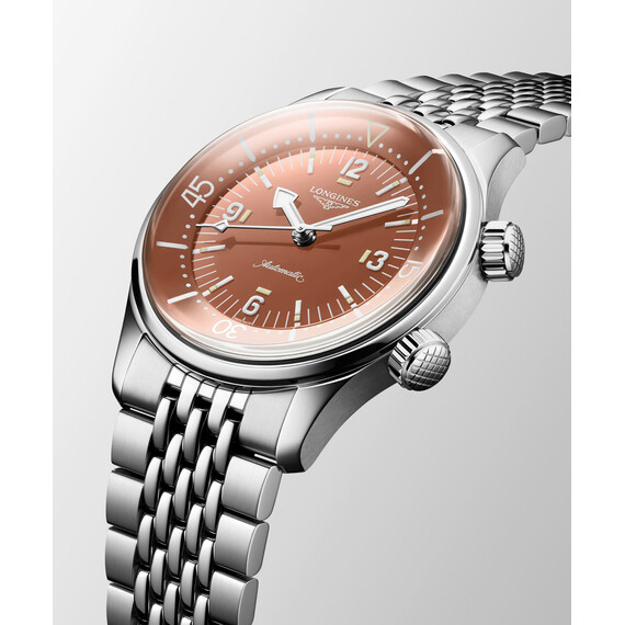 Hodinky Longines Legend Diver Watch L3.764.4.96.6, Verze: oranžová , 5 image