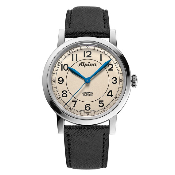 Pánské hodinky Alpina Heritage Automatic AL-520BG3SH6, Verze: béžová, krémová 