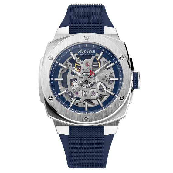 Pánské hodinky Alpina Alpiner Extreme Skeleton Automatic AL-520NSKT3AE6, Verze: modrá 