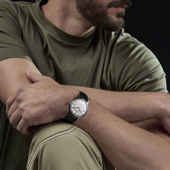 Pánské hodinky Alpina Heritage Automatic AL-520SBG3SH6, Verze: béžová, krémová 2 , 4 image