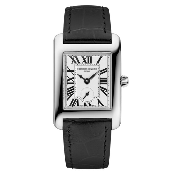 Dámské hodinky Frederique Constant Classics Carree FC-235S2C6, Verze: černá 