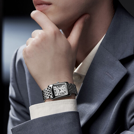 Dámské hodinky Frederique Constant Classics Carree FC-235S2C6B, Verze: stříbrná2 , 6 image