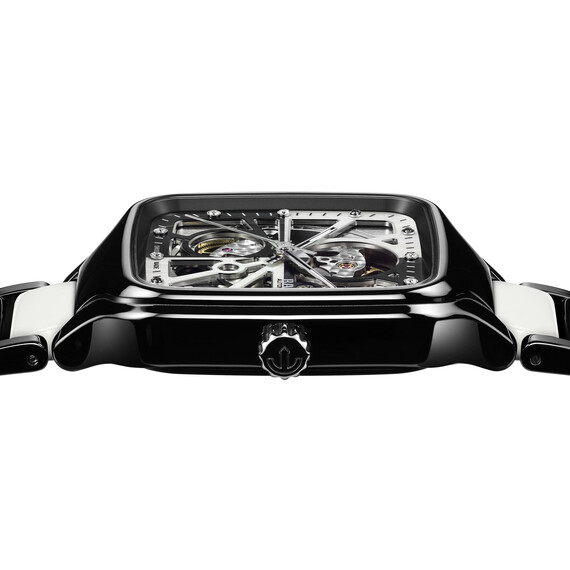 Hodinky Rado True Square Automatic Open Heart Diamonds Limited Edition R27086752, Verze: černá , 5 image