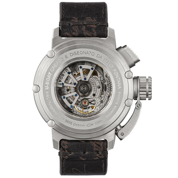 Pánské hodinky U-BOAT Chimera SS Verde Geometric Limited Edition 9605, Verze: černá2 , 2 image